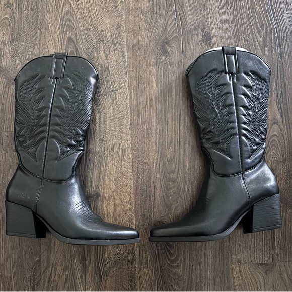 London Rag Saguaro Cowboy Boots 8 - Picture 2 of 7